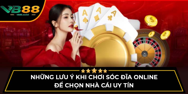Những lưu ý khi chơi sóc đĩa online để chọn nhà cái uy tín
